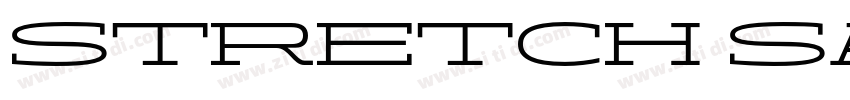 STRETCH SANS Regular字体转换